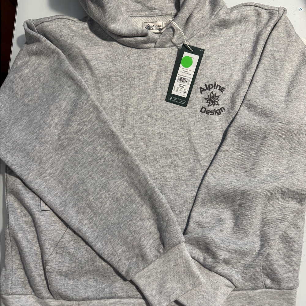 Alpine Design Light Gray Pullover